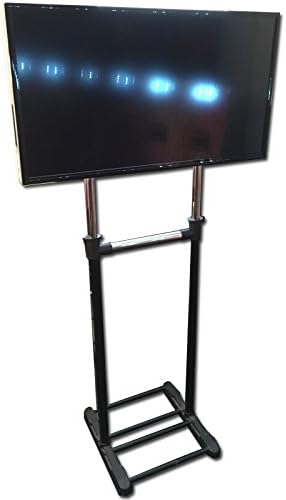 Flat Panel LCD Adjustable TV Floor Stand VESA with wheels Schools Tradeshows Business