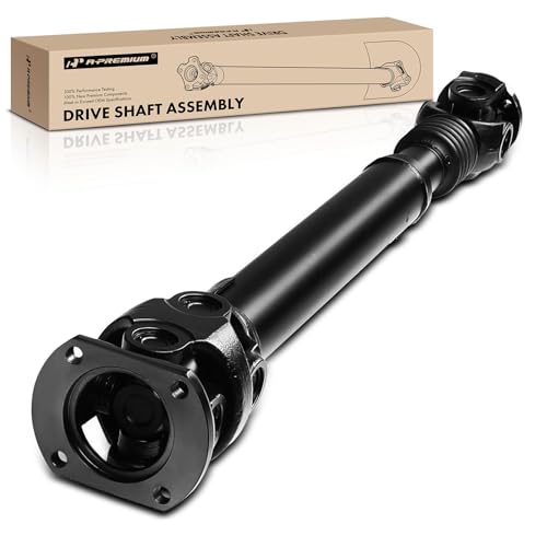 A-Premium Front Complete Drive Shaft Prop Shaft Driveshaft Assembly Compatible with Dodge Ram 1500 2500 3500 V8 5.7L, 4WD Automatic Transmission, Replace# 52105930AA, 52105930AB