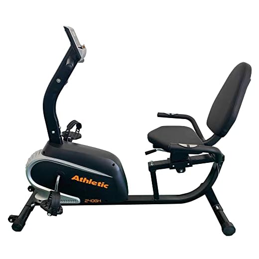 Bicicleta Ergométrica Horizontal Athletic Vision 240BH 8 Níveis de Esforço