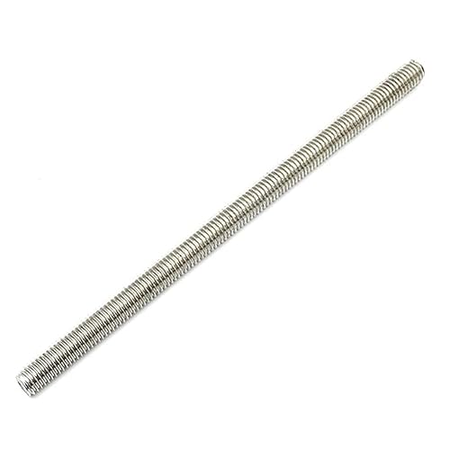 Miniatura 5 de Beduan Varilla totalmente roscada de acero inoxidable de 14 de pulgada, tornillo roscado largo de 12 pulgadas de longitud (14"-20, paquete de 2)
