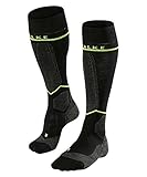 FALKE Herren Skisocken SK Energizing Wool, Wolle, 1 Paar, Schwarz (Black-Lightning 3171), 39-42 W4