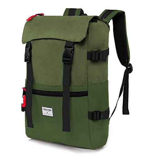 15,6 Zoll Laptop Rucksack, Wasserdicht und Langlebig Outdoor Rucksack Reiserucksack Unisex, Casual Rucksack Herren Multi-Color Wahl