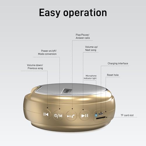 Portable Bluetooth Speaker for Bike, IP54 Waterproof Bike