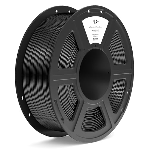 ELEGOO Filamento PLA+ 1.75 1KG Black