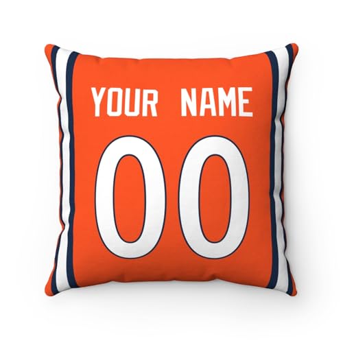Image of ANTKING Throw Pillow 2 Pack Custom Any Name and Number Personalized Gift for Men Women Boys