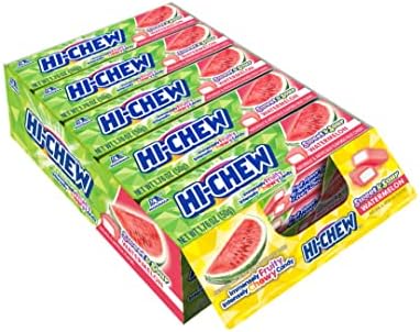 Hi-Chew Fruity Chewy Candy 50g | Sweet & Sour Watermelon Flavoured (1)