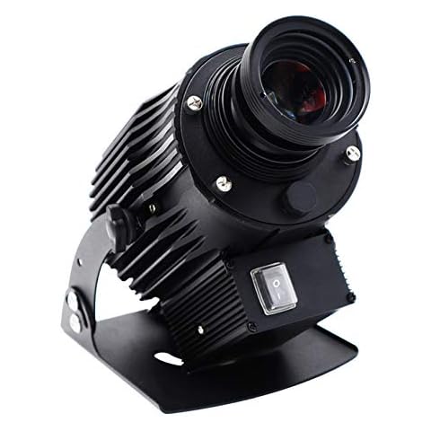 DYJD 40W/60W/80W LED Water Ripples Light Projector Water Wave LED Stage Lighting Projector Light for KTV Club Bar Christmas Birthday Wedding Decoration,40W Cover