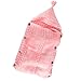 XMWEALTHY Newborn Baby Wrap Swaddle Blanket Knit Sleeping Bag Sleep Sack Stroller Wrap for Baby(Light Pink) (0-6 Month)