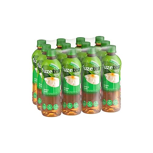 Fuze Tea Jasmine Flavoured Green Tea Drink, 12 x 500ml