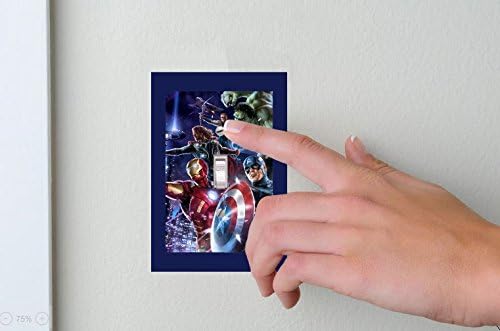 The Avengers - Light switch Cover- The Avengers- Switch Plate Cover- Super Hero decor