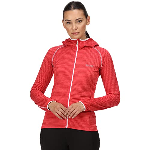 Regata Forro Polar elástico con Cremallera Completa de Yonder Women. con Dos Bolsillos con Cremallera. Apto para Caminar y Hacer Senderismo.
