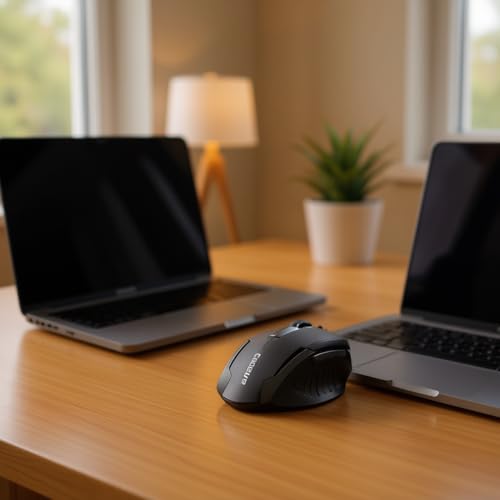 Image of Kaidiwei 001 Mouse | Wired USB for Business & Home | Precise Rapid Clicks for Laptop, PC, MacBook | Quiet & Comfortable | Ergonomic Design | 4000 DPI Sensor | Universal Compatibility