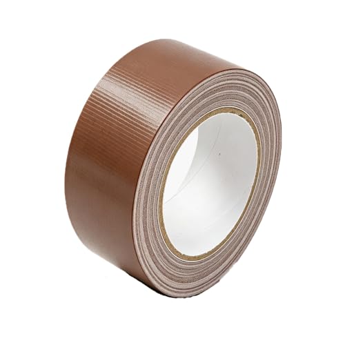 Image of Heavy Duty Duct Tape 2 Inch X 33 Yards, Multi Purpose Dark Brown Duct Tape, No Residue, Waterproof and Tear by Hand - for Repairs, Industrial, Professional Use