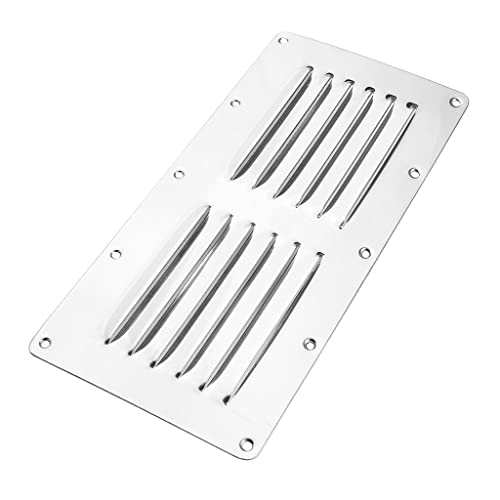 Grille d'aération rectangulaire anti-corrosion pour ventilation marine - 3