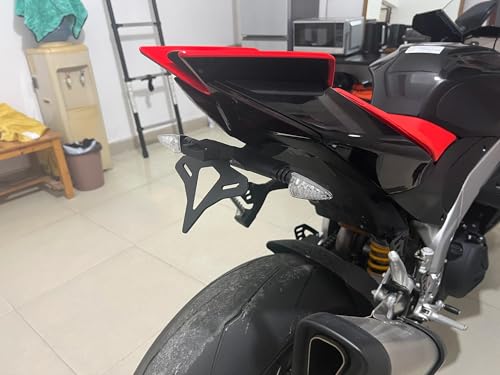 Support de plaque d'immatriculation Aprilia sans vibration pour Tuono660