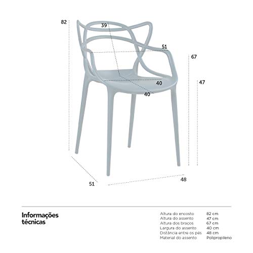 Cadeira Allegra - Azul petróleo