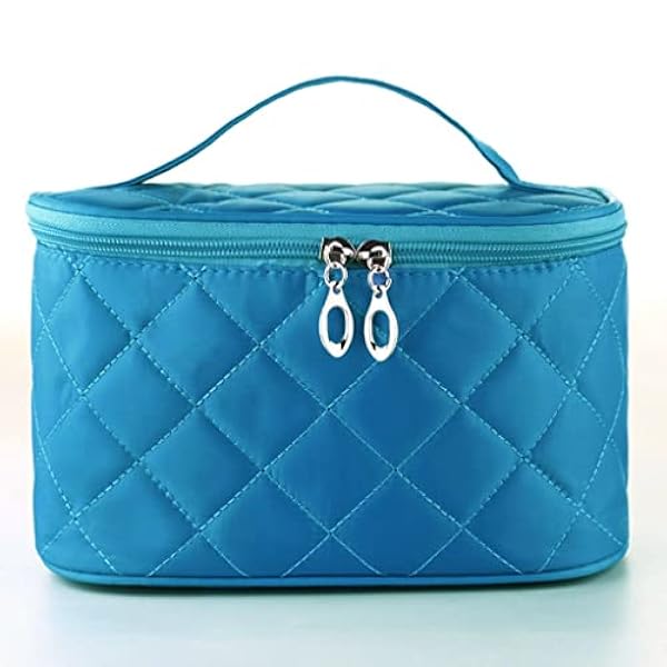 MJWDP Le Donne viaggiano Lampo cosmetica con Cerniera con Cerniera da Uomo Borse da Trucco Organizzatore Beauty Beauty Bag Bag Wash Make Up Kit Caso