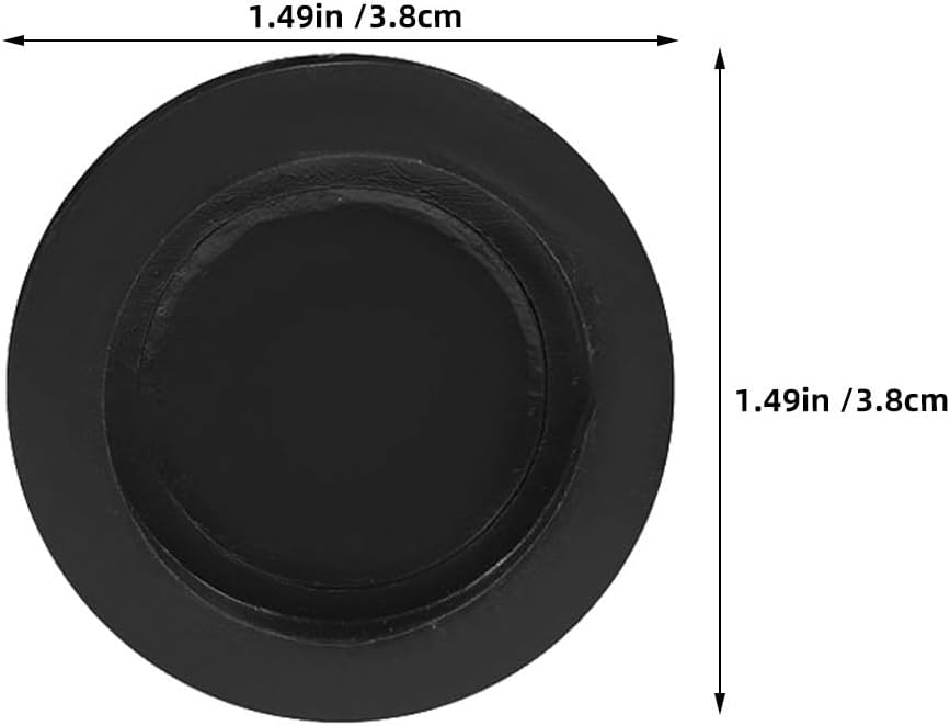 Ciieeo 60pcs Round Rubber Money Box Plug Stopper Replacement for Piggy Bank and Savings Container, Easy to Use and Resistant to Aging, 25-38mm Size, for Home Use