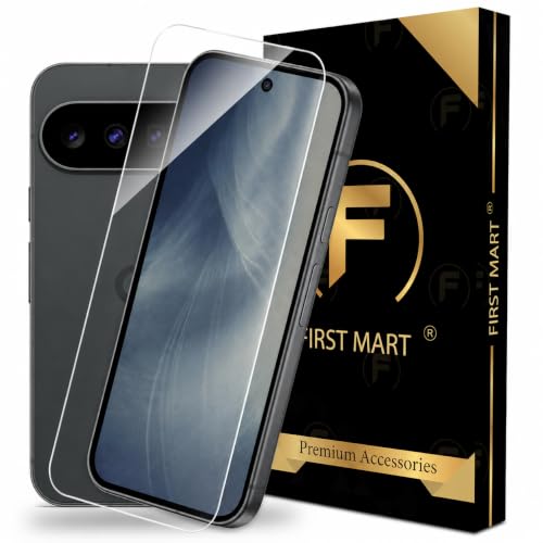 Image of FIRST MART Borderless Tempered Glass for Google Pixel 11 | Edge-to-Edge Screen Protector with Anti-Dust Mesh, Case-Friendly FitInstallation Kit | Pack of 1