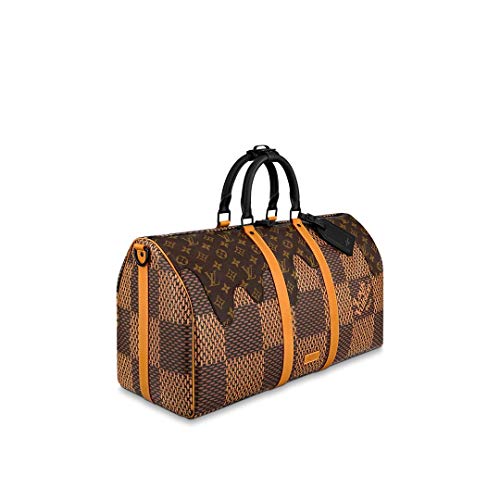 Louis Vuitton x Nigo LV² Collection Keepall 50 Bandouliere Travel Bag Luggage N40360