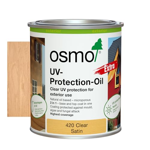 Osmo UV Protection Oil Clear (Satin 750ml) 420 Extra
