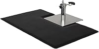 Vista 8 de Buy-Rite SHP-SS3050RSQR3/4 - Tapete rectangular súper suave de 3 x 5 pies para salón de belleza, de 3 x 5 pies, con corte cuadrado de 12 x 24