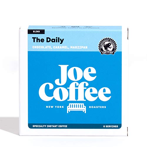 Joe Coffee Specialty Instant Coffee Packets, The Daily House Blend', 6 servings per box, Premium quality coffee for on-the-go/travel