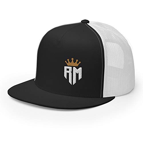Gorra Trucker Soccer Negro/Blanco miniatura 6
