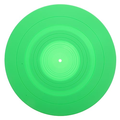 TOGEVAL Turntable Mat Static Anti-static Silicone Pad for Record Player Record Mat Silicone