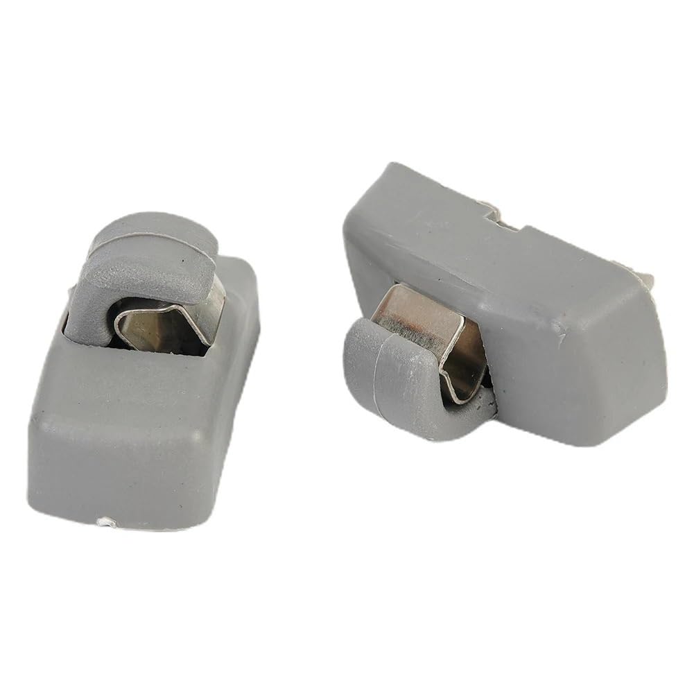 YTQMoreBNZ 2PCS Sun Visor Clips Front Sun Visor Hook Clips 3B0857561B For SKODA Fabia 6Y Octavia 1Z Superb B5
