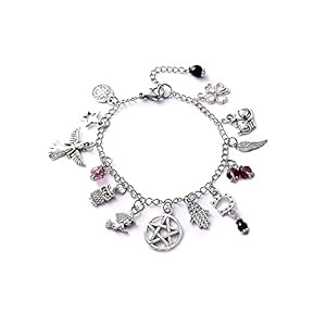 SIMBOLIKS Amuletos pulsera bruja protección mal de ojo y hechizos atraer buena suere y fortuna brazalete witch Pulsera de Protección Wicca y Brujería Amuleto de Brujas y Talismán