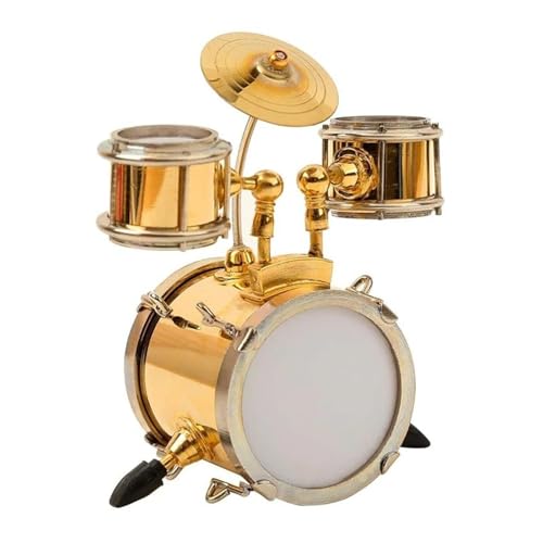 ミニチュアドラム ミニ楽器 ミニドラム模型 装飾品