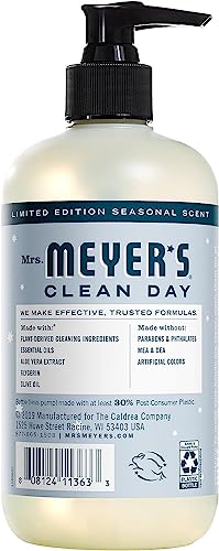 Image of Mrs. MEYER'S CLEAN DAY Variety, 2 Liquid Hand Soap 12.5 OZ, 1 Liquid Dish Soap, 16 FL OZ, 1 CT (Snow Drop)