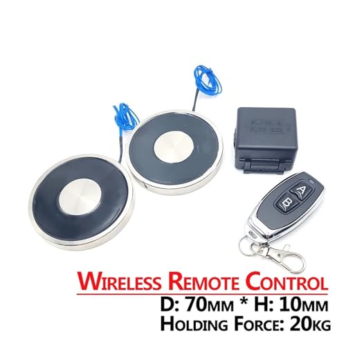 Télécommande solénoïde magnétique DC12V pour déclenchement de trappe à distance