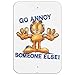 Garfield Go Annoy Someone Else Home Business Office Sign