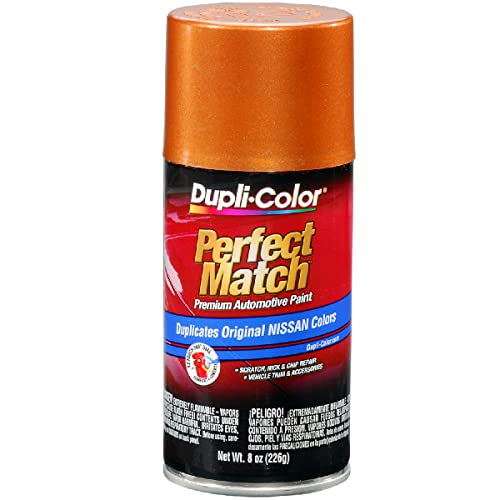Image of Dupli-Color EBNS05037 Perfect Match Automotive Spray Paint - Nissan Orange Mist Metallic, 014-8 oz. Aerosol Can