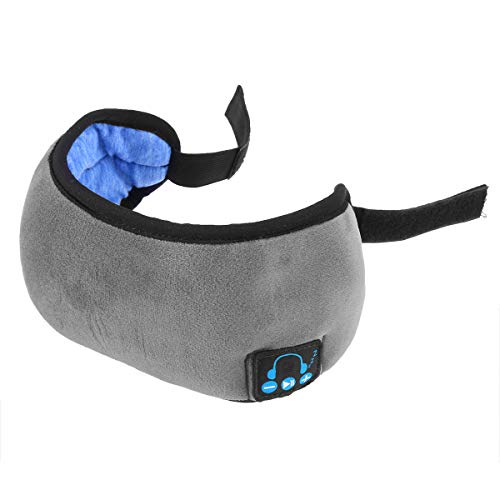 Schlafkopfhörer Bluetooth, Bluetooth-Schlafmaske Timer Wireless Schlafaugenmaske, Schlafbrille für Schlafen, Reisen,Yoga, Flugzeug Schlafen Reisen