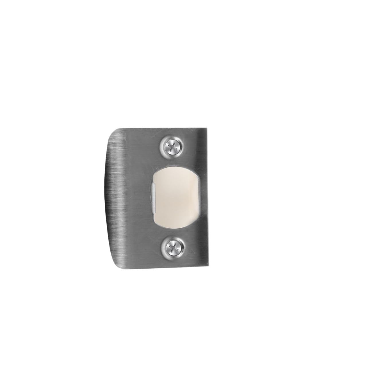Gentryroo Silver Stainless Steel Latch Strike Plate Kit