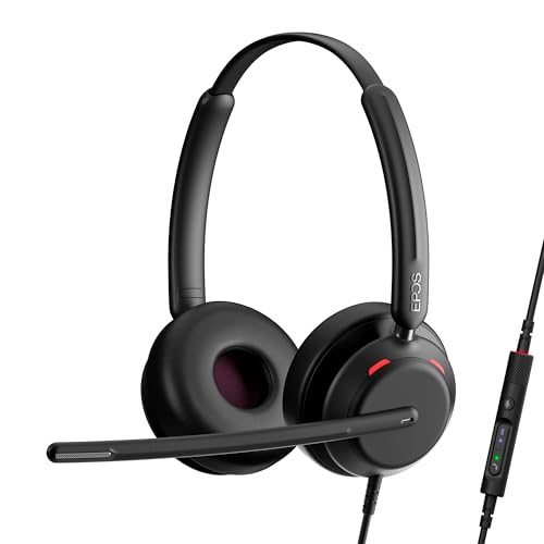 Casque Super Wideband EPOS Impact 760T double oreillette avec commandes in-line USB