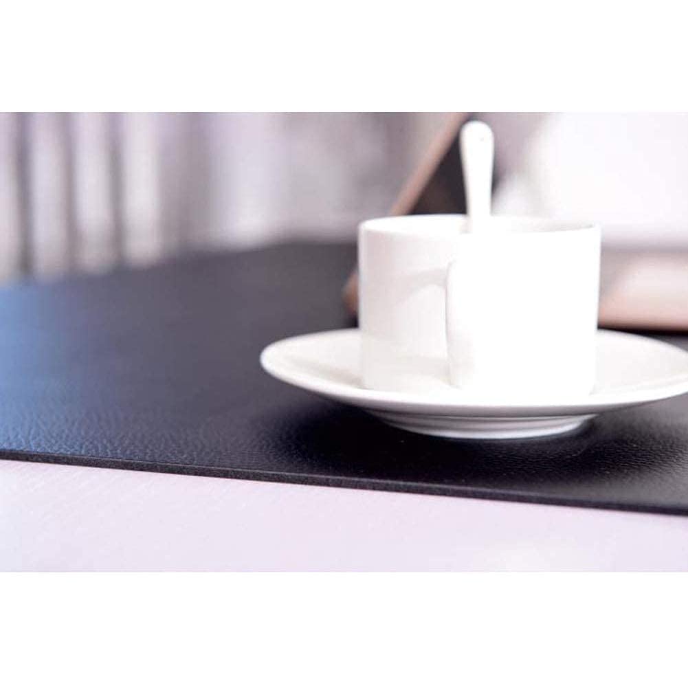 Sous-main de bureau résistant à la chaleur avec bande de fixation autocollante, protection de table étanche