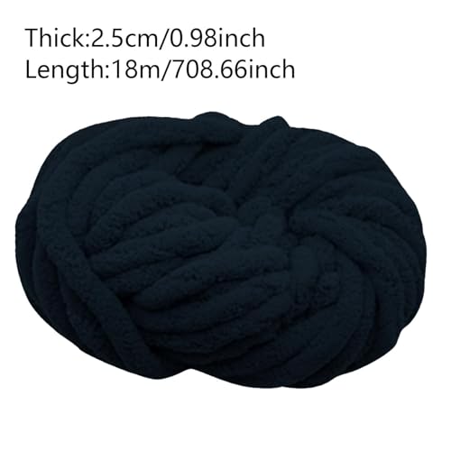 Chenilla chunky hilado para tejer mantas y colchas grandes 5