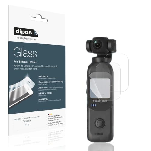 dipos 2x Film protection écran 9H mat pour Sicilaien Vlog