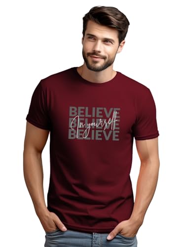 Image of ADRO Tshirt for Men | Printed T Shirt for Men | 100% Cotton Regular Fit T-Shirt |Printed T Shirt