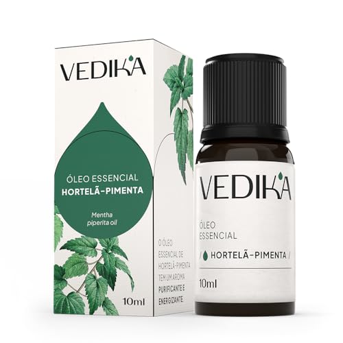 Óleo Essencial Vedika - Hortelã-Pimenta 10ml - 100% PURO