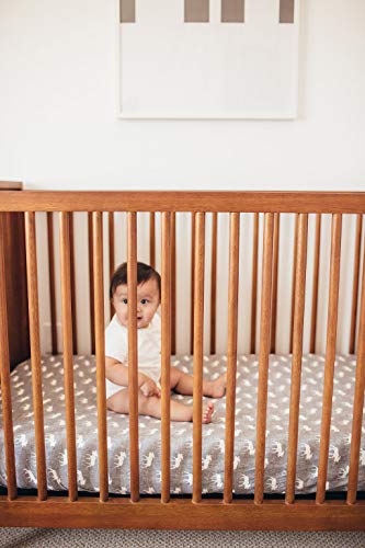 Premium Fitted Knit Crib Sheet/Toddler Sheet Scout By Copper Pearl #TOP5