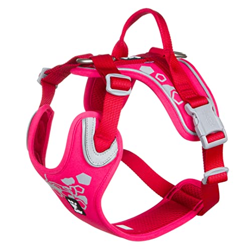 Hurtta Weekend Warrior Pettorina per cani di taglia grande, rosso rubino, 80-100 cm