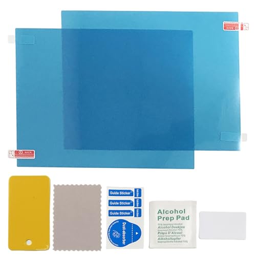 Película de espejo Nano Coating – Waterproof Car Sticker, High Definition Safety Shield, Rearview Protection Layer | Anti-Fog Transparent Guard, Vehicle Driving, Rain Snow Fog Protection for Cars SUVs