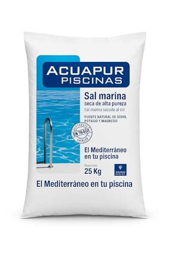 Sal para Piscinas 25 kg - Sal Piscina Cloracion Salina - Agua Clara en Piscinas, SPA y Jacuzzis (Pro)