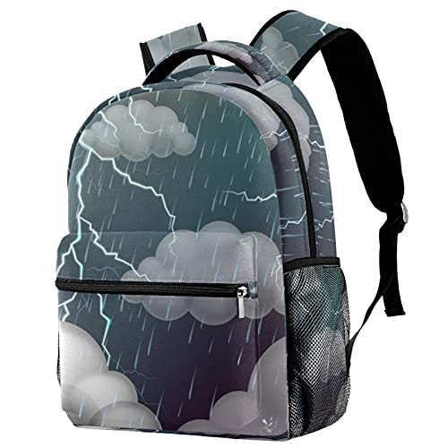 Sac à dos fleurs aux motifs colorés uniques, sac décontracté mixte avec bretelles ajustables