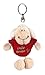 NICI 31555 - Oveja con Camiseta con Texto Cooler Bruder (10 cm), Color Blanco y Rojo